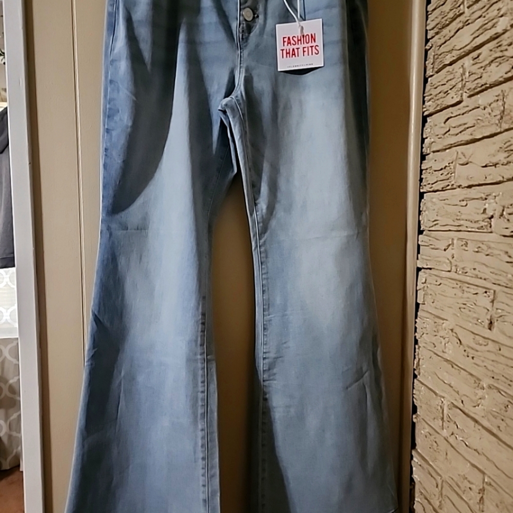 Button fly jeans